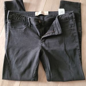 Hollister black jean leggings 7s